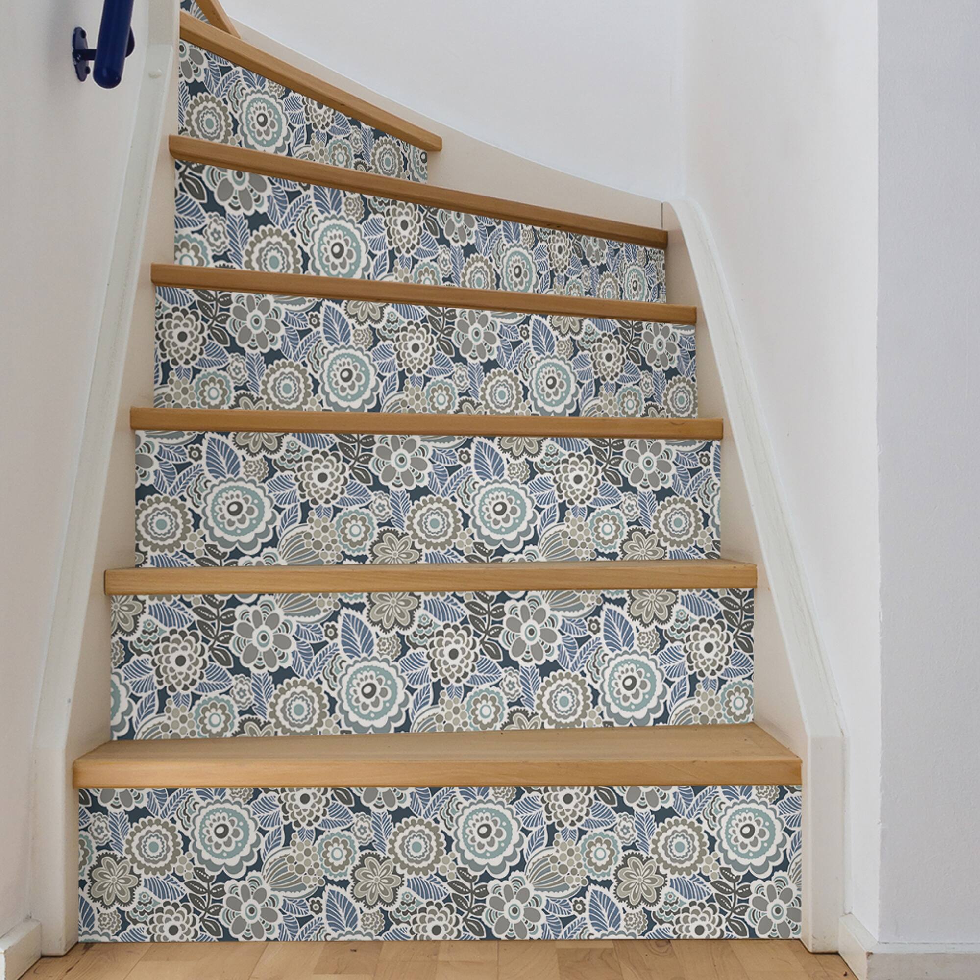 NuWallpaper Dream On Navy Peel & Stick Wallpaper
